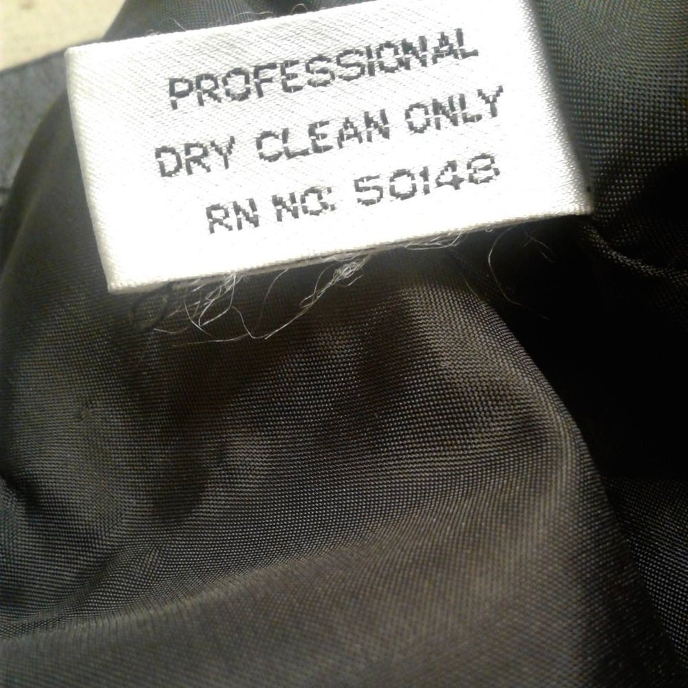 Black Leather Short Pencil Skirt by Choice Leather - Picture 7 of 8